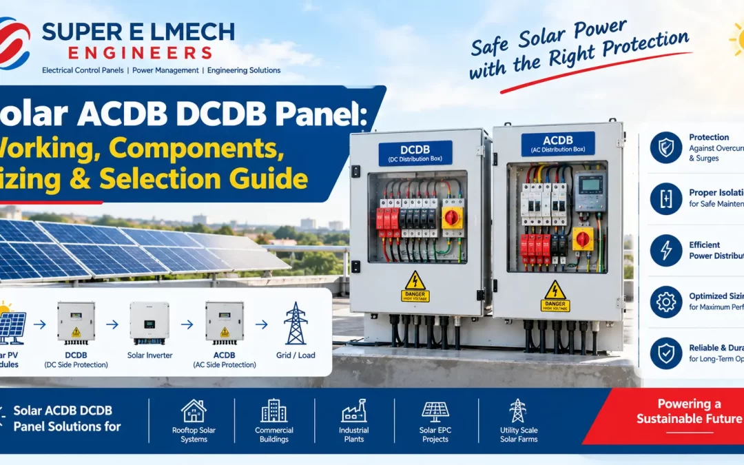 Solar ACDB DCDB Panel: What It Does and How to Size It